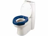 CareLine Conti Toilettensitzerhöhung, extra weich 5 cm blau