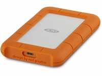 LaCie Rugged 1 TB tragbare externe Festplatte, 2.5 Zoll, PC und Mac, inkl. 2...