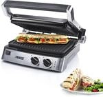 Princess Kontaktgrill/ Sandwichmaker &ndash; 180&deg; aufklappbar mit zwei...