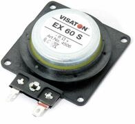 Visaton 4536 Ohm EX 60 S / 4 Koerperschall-Lautsprecher 4&acirc;&bdquo;&brvbar; 1St, schwarz