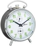 Atlanta Mech. Wecker Analog anthrazit 1065-4