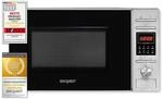 Exquisit Mikrowelle MW 820 DI - 700W, 20 L, Digital-Timer, Silber