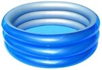 Bestway 51042 - Planschbecken 170x53cm Big Metallic 3-Ring Pool