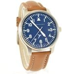 Messerschmitt ME-42B Blau Fliegeruhr ME-BLAUE42B
