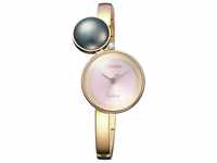Citizen Damen Analog Quarz Uhr mit Edelstahl beschichtet Armband EW5493-51W