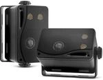 Pyle Aussenlautsprecher 3.5" Schwarz &ndash; 200W Wandlautsprecher wetterfest f&uuml;r