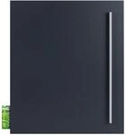 MOCAVI Box 110 Design-Briefkasten mit Zeitungsfach, Anthrazitgrau matt RAL 7016,