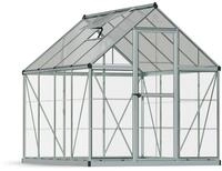 Palram Hybrid Gew&auml;chshaus, Silber, 247x185x208 cm
