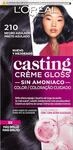 L'Oreal Casting Creme Gloss Haarf&auml;rbung - Farbe: 210 bl&auml;uliches Schwarz