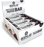 Bodylab24 Eat Clean Protein Bar 12 x 65g / Protein-Riegel mit wertvollen