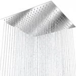 tectake&reg; Duschkopf Regendusche extra flach, kalkabweisend, Dusch Kopf aus...