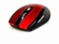 Media-Tech Raton Pro R – Maus (RF Wireless, Optisch, Büro, Schwarz, Rot,