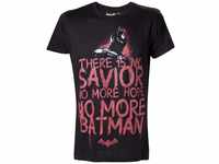 Batman T-Shirt -XL- There is no Savior, schwarz