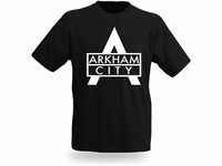 Batman Arkham City T-Shirt Arkham City Logo, Größe S