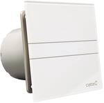 Ventilator L&uuml;fter CATA E-100GT B,Timer, Weiss Glasfront