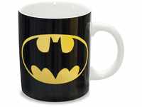 Logoshirt® DC Comics I Batman Logo I Porzellan Tasse Kaffeebecher, 300 ml I