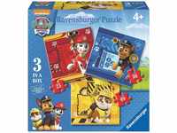 Ravensburger 07057 - Rubble, Marshall & Chase - 25 + 36 +49 Teile Kinderpuzzle