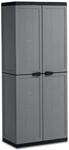 Kis Kunststoffschrank "Jolly" hoch, 1 St&uuml;ck, dunkelgrau/schwarz, 9732000 0444...