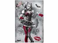 REINDERS Poster Batman Harley Quinn - Papier 61 x 91.5 cm Weiß Jungenzimmer...