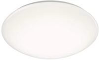 Reality Leuchten LED Deckenleuchte Putz R62601301, Kunststoff wei&szlig;, inkl. 15 Watt