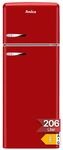 Amica KGC 15630 R Retro K&uuml;hl-/Gefrierkombination / Chili Red (Rot) / 144cm (H)...