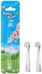 Brush-Baby &ndash; Ersatzb&uuml;rstenk&ouml;pfe f&uuml;r BabySonic Elektrische Zahnb&uuml;rste,...