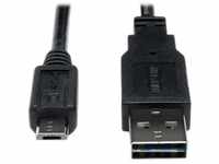 TRIPP Lite UR050-001-24G USB 2.0 umkehrbares Lade- und Synchronisationskabel...