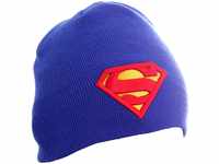 Superman Classic Logo Beanie (blau)