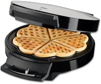 Trisa Waffle Pleasure Herzwaffeleisen (18cm &Oslash;, 5 Herzen), Waffelautomat mit