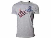 Captain America T-Shirt -2XL- Civil War