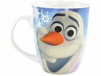 Disneys die Eiskönigin Tasse: Olaf und Sven 350 ml, weiss