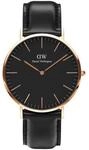 Daniel Wellington Classic Uhr 40mm Double Plated Stainless Steel (316L) Rose Gold