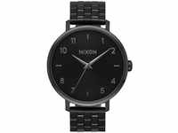Nixon Unisex Erwachsene Digital Quarz Uhr mit Edelstahl Armband A1090-001-00