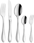 CS Kochsysteme 047254 Bestecke, Edelstahl, 30-teilig, silber, 38 x 28,3 x 4,40...