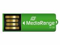 MediaRange USB 2.0 Speicherstick 32GB - Nano-Stick Mini USB Flash-Laufwerk mit