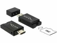 DeLOCK 91738 Speicherkartenleser Micro USB Schwarz – Speicherkartenleser...