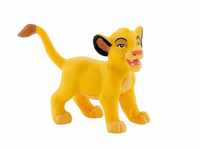Bullyland 12254 - Spielfigur Junger Simba aus Walt Disney Der König der Löwen, ca.