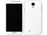 PhoneNatic Case kompatibel mit Samsung Galaxy S4 - Hülle weiß gummiert...