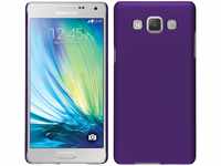 PhoneNatic Case kompatibel mit Samsung Galaxy A5 (A500) - Hülle lila gummiert