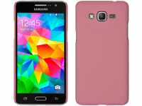 PhoneNatic Case kompatibel mit Samsung Galaxy Grand Prime - Hülle rosa gummiert