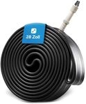 FISCHER Fahrradschlauch AV, mit Auto Ventil, aus robustem Gummi, 28 Zoll 85096 Dunlop