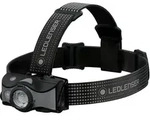 MH7: Outdoor-Stirnlampe mit 600 Lumen in Grau von Ledlenser, 600 Lumen, 200