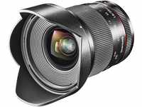 Samyang 7461 20/1,8 Objektiv DSLR Canon EF manueller Fokus Fotoobjektiv,