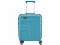 Travelite 4-Rad Handgepäck Koffer mit TSA Schloss erfüllt IATA Borgepäck Maß,