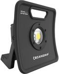 Scangrip Nova 4K C+R, Robuste und Wiederaufladbare LED-Arbeitsleuchte, Langlebig und
