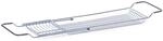 Zeller 18409 Badewannenablage, ausziehbar, ca. 65,5-76,5 x 15,5 x 4 cm, Silber, 1 -