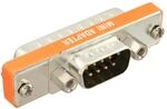 InLine 31219L AT-Adapter, 9pol Sub D Stecker an 25pol Sub D Stecker, kurz