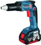 Bosch Professional 18V System Akku Trockenbauschrauber GSR 18 V-EC TE (2x5.0 Ah...