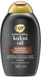 OGX Hydrate und Defrizz plus Kukui Oil Shampoo (385 ml), feuchtigkeitsspendendes