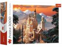 Trefl, Puzzle, Winterliches Neuschwanstein, Deutschland, 3000 Teile, Premium Quality,